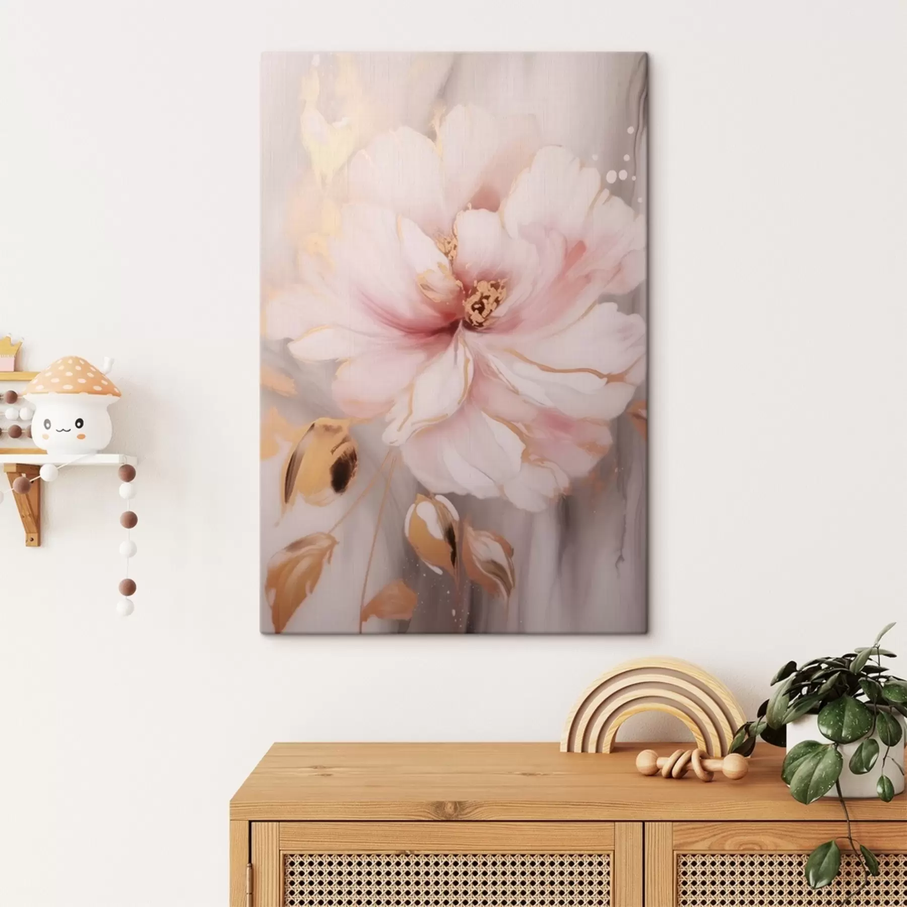 Fototapetai Rožinė gėlė s41061