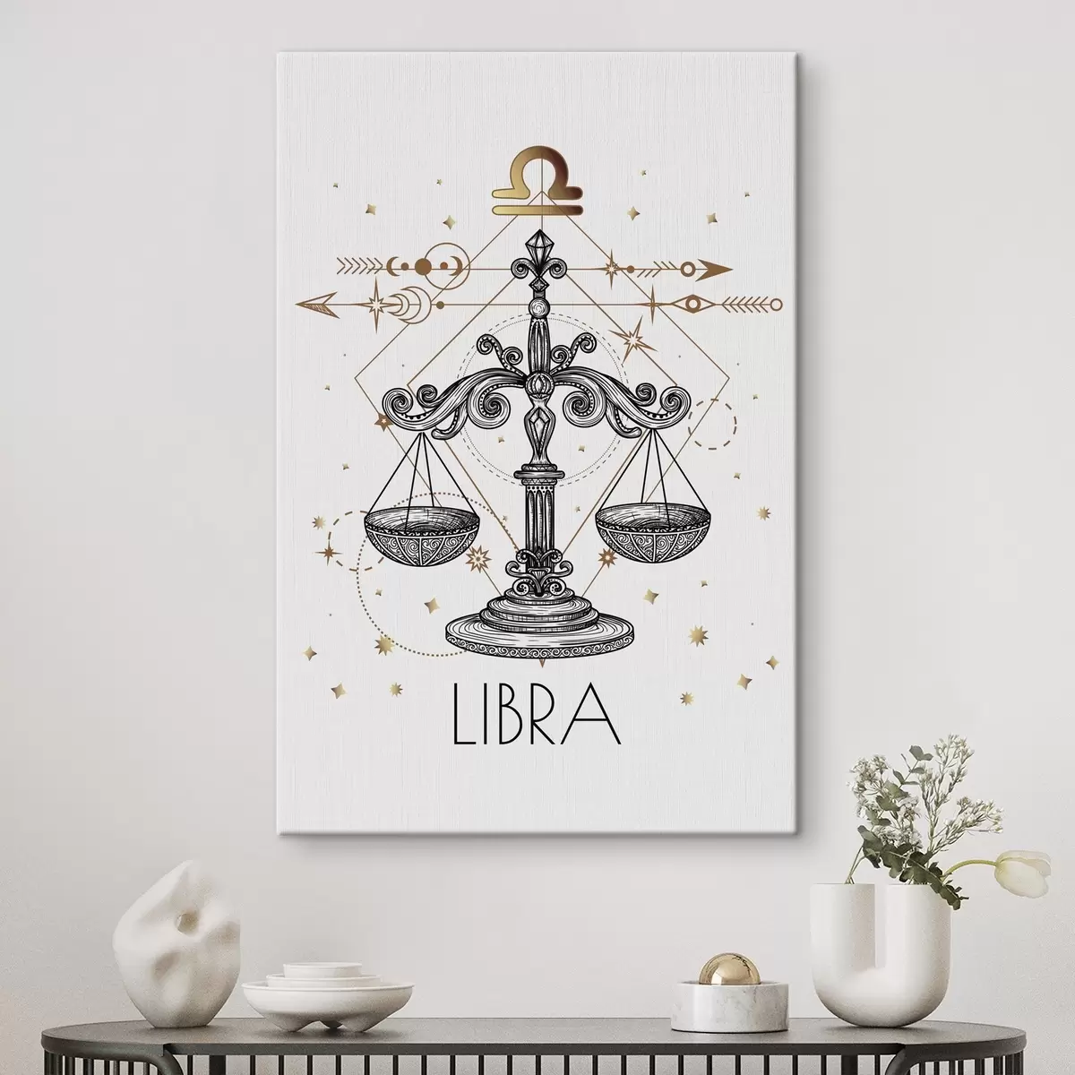 Paveikslėlis Svarstyklių astrologinio ženklo piešinys s37305
