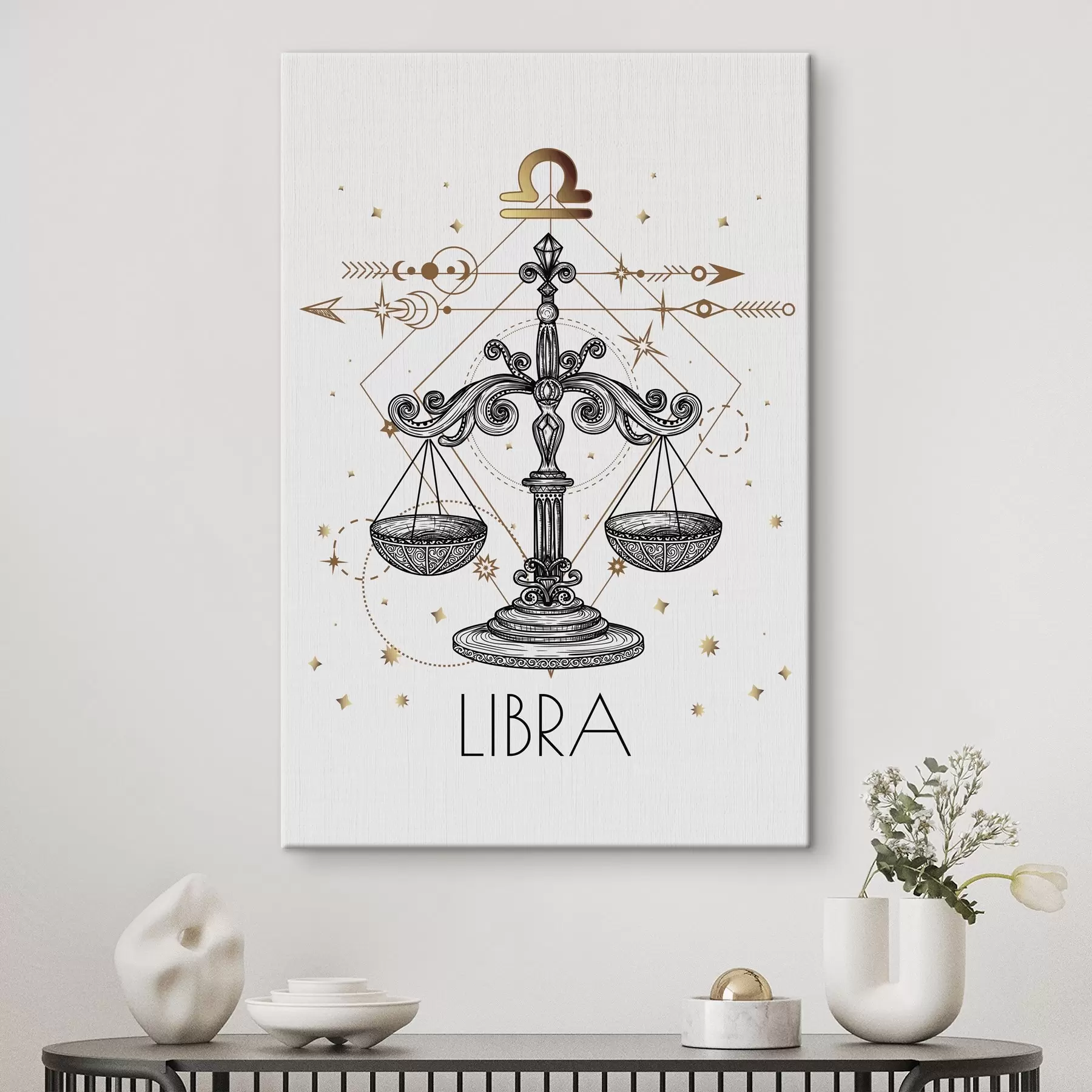 Paveikslėlis Svarstyklių astrologinio ženklo piešinys s37305