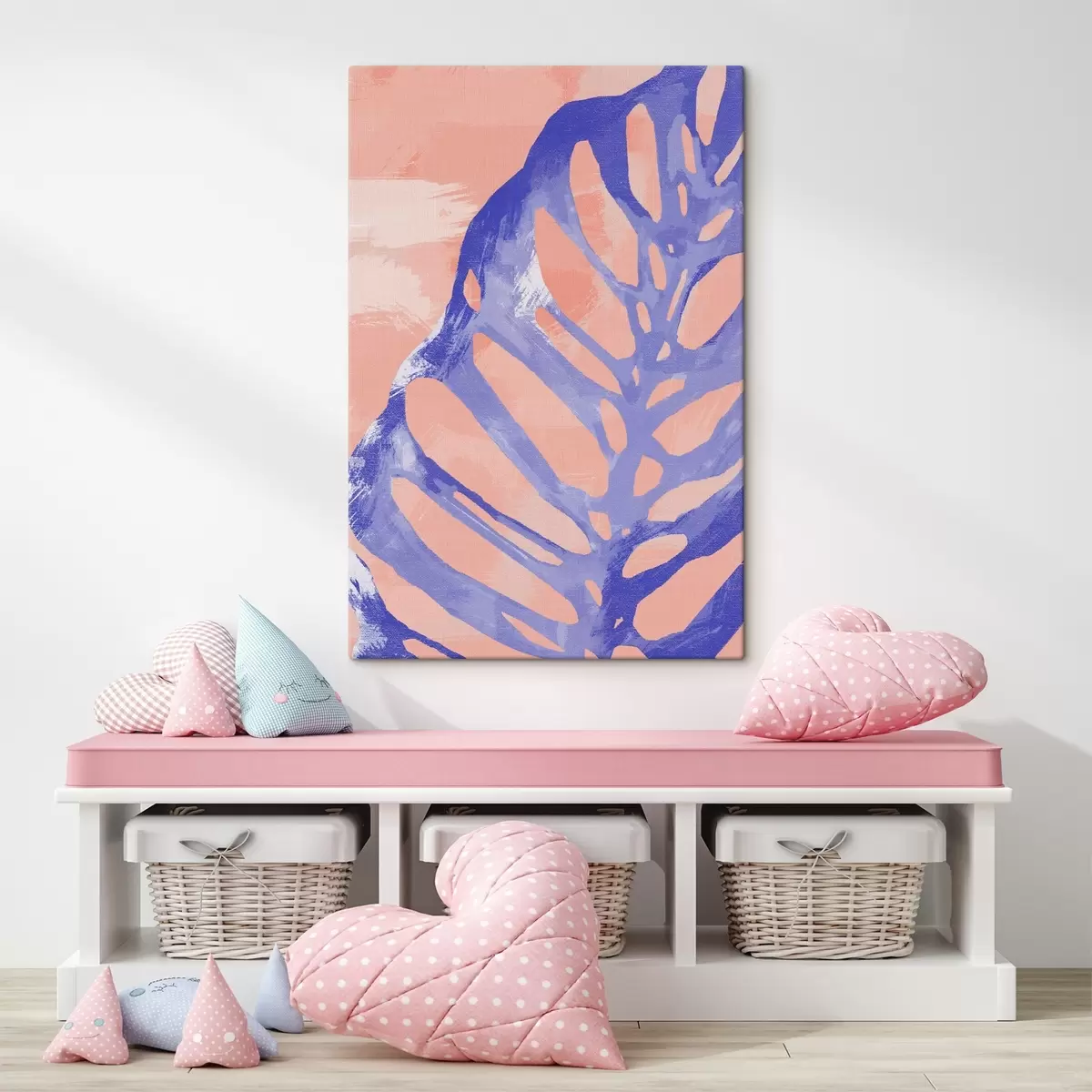 Paveikslėlis Mėlynas ir violetinis lapas s38284