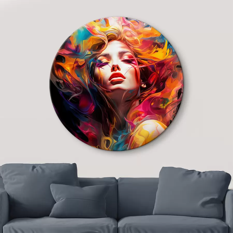 Fototapetai Abstrakti mergina r36677