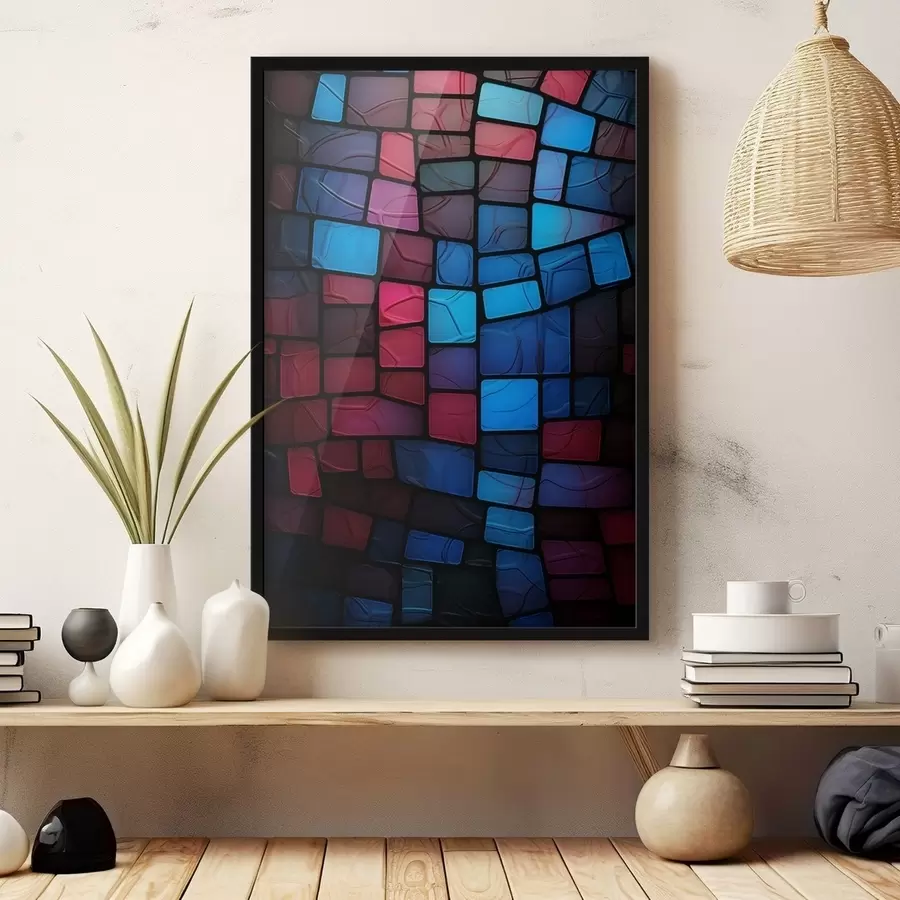 Fototapetai Abstrakcija, mozaika f41211