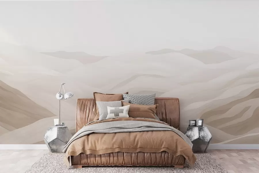 Fototapetai Miglotos kalnų bangos w02034v1