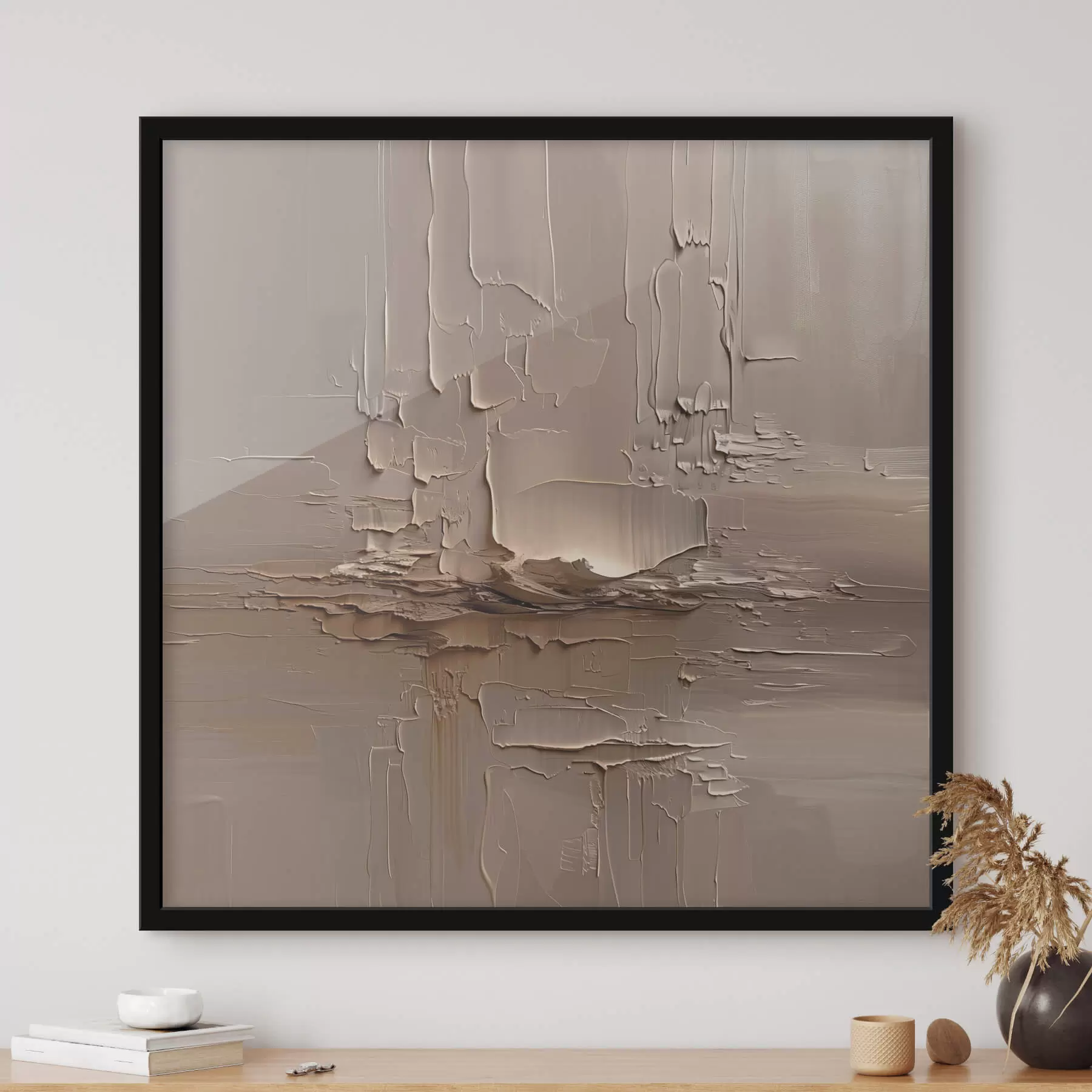 Fototapetai Abstrakcija su didelių teptuko potėpių imitacija f41356