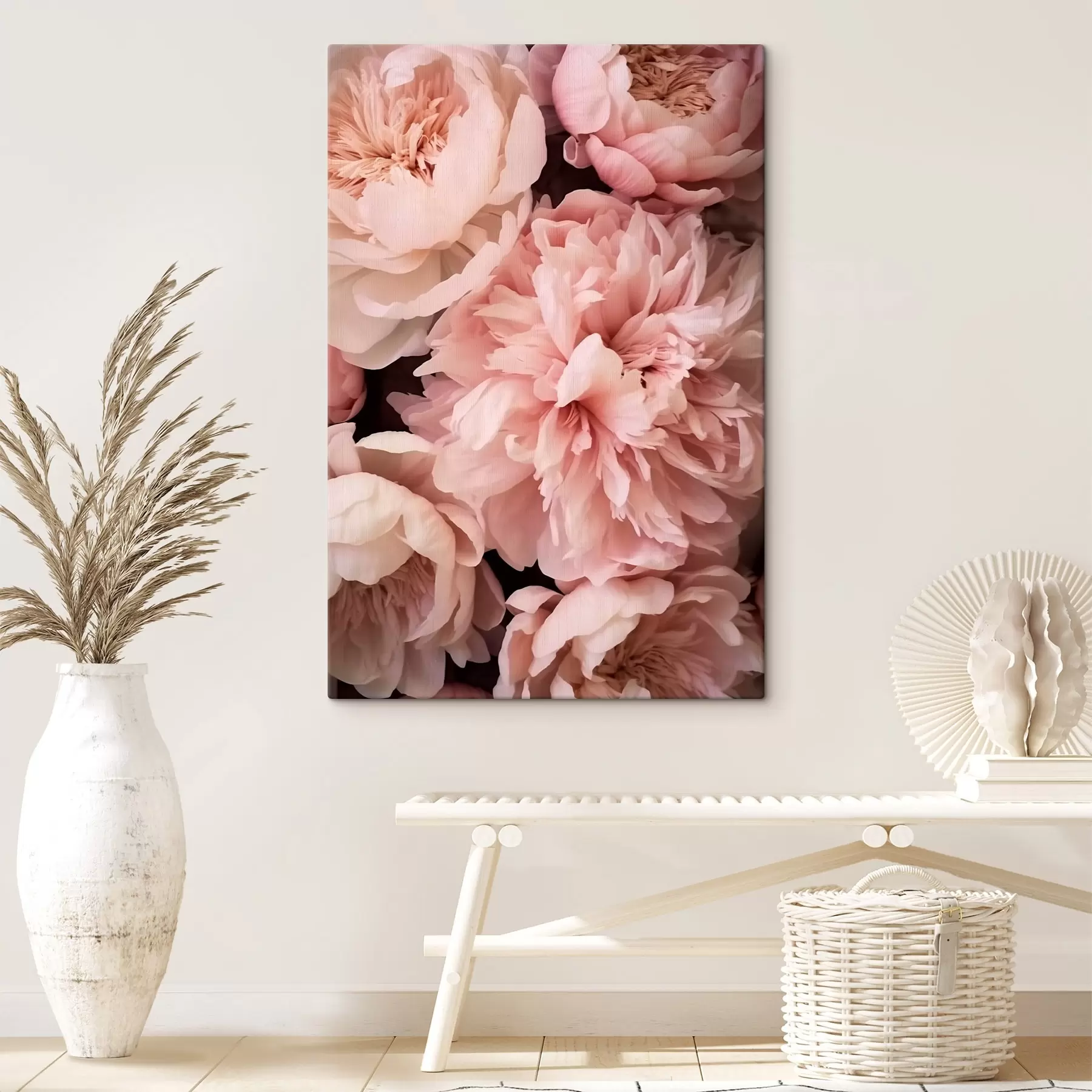 Fototapetai Švelnūs rožiniai bijūnai s41489