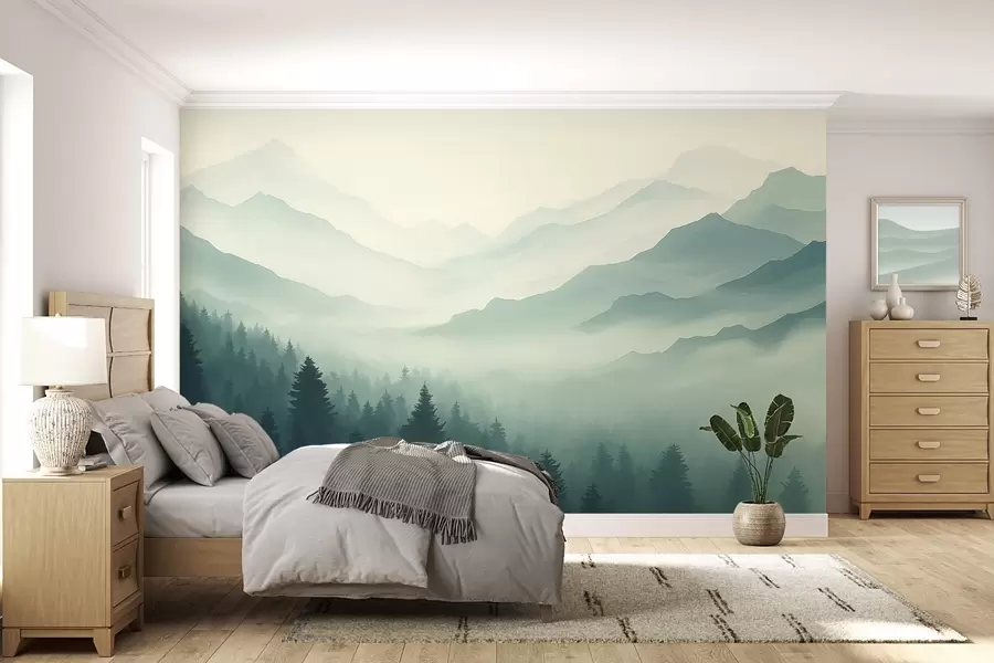 Fototapetai Miškai ir kalnai w02186