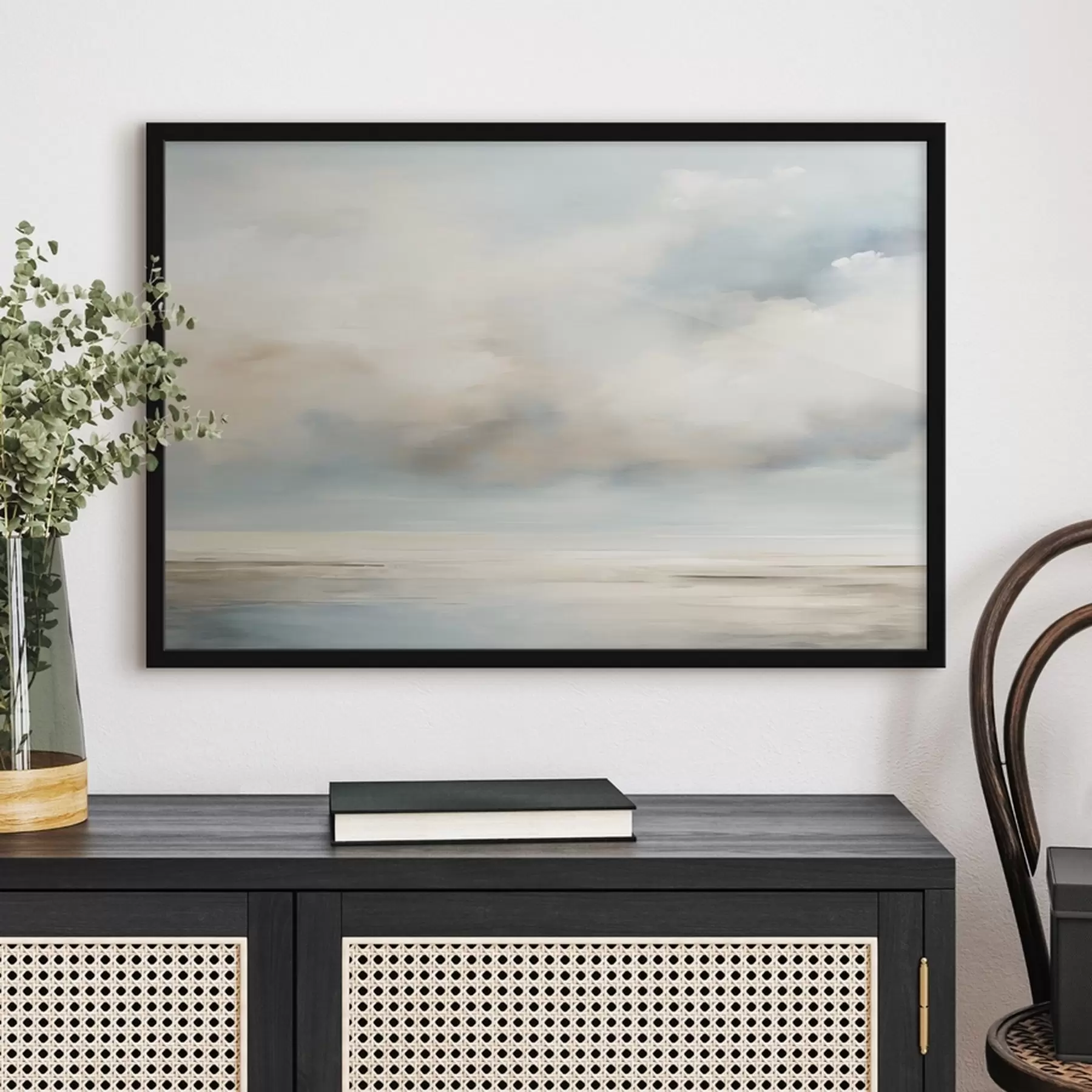 Fototapetai Jūra ir debesys akvarelė f41602