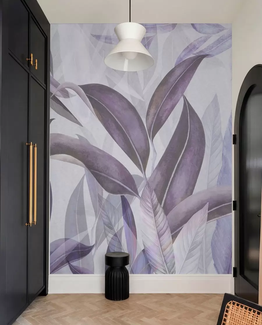 Fototapetai Elegantiški švelnių atspalvių lapai u94302v2
