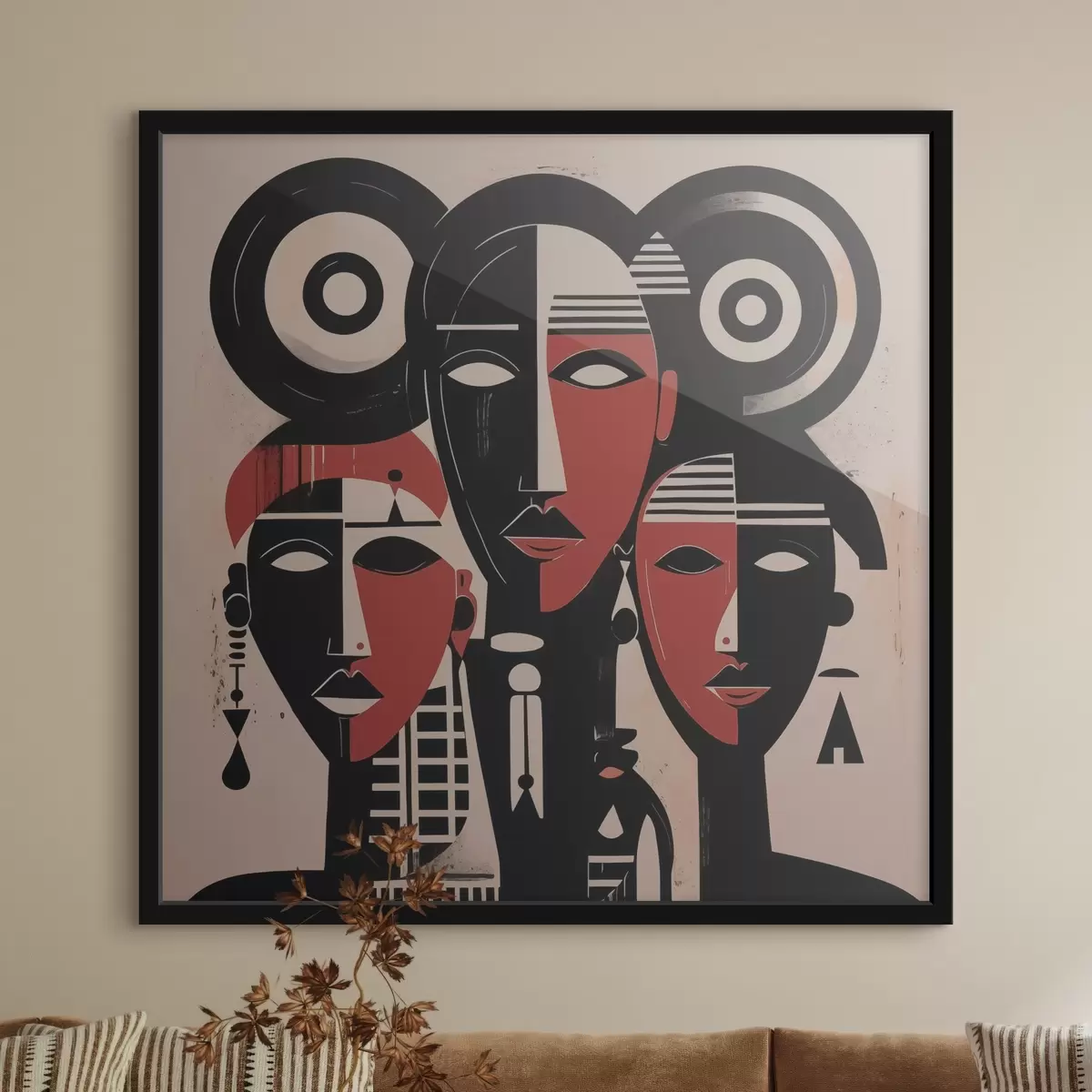 Plakatas Etninis portretas f41662