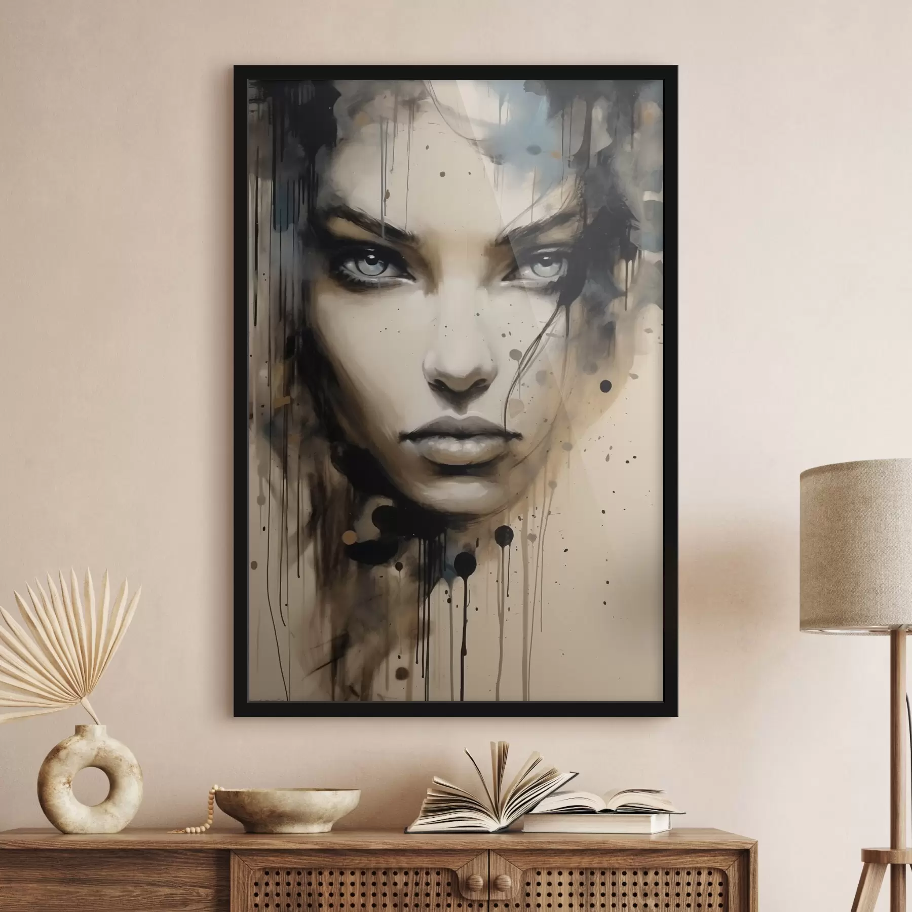 Fototapetai Abstraktus moters portretas f41670