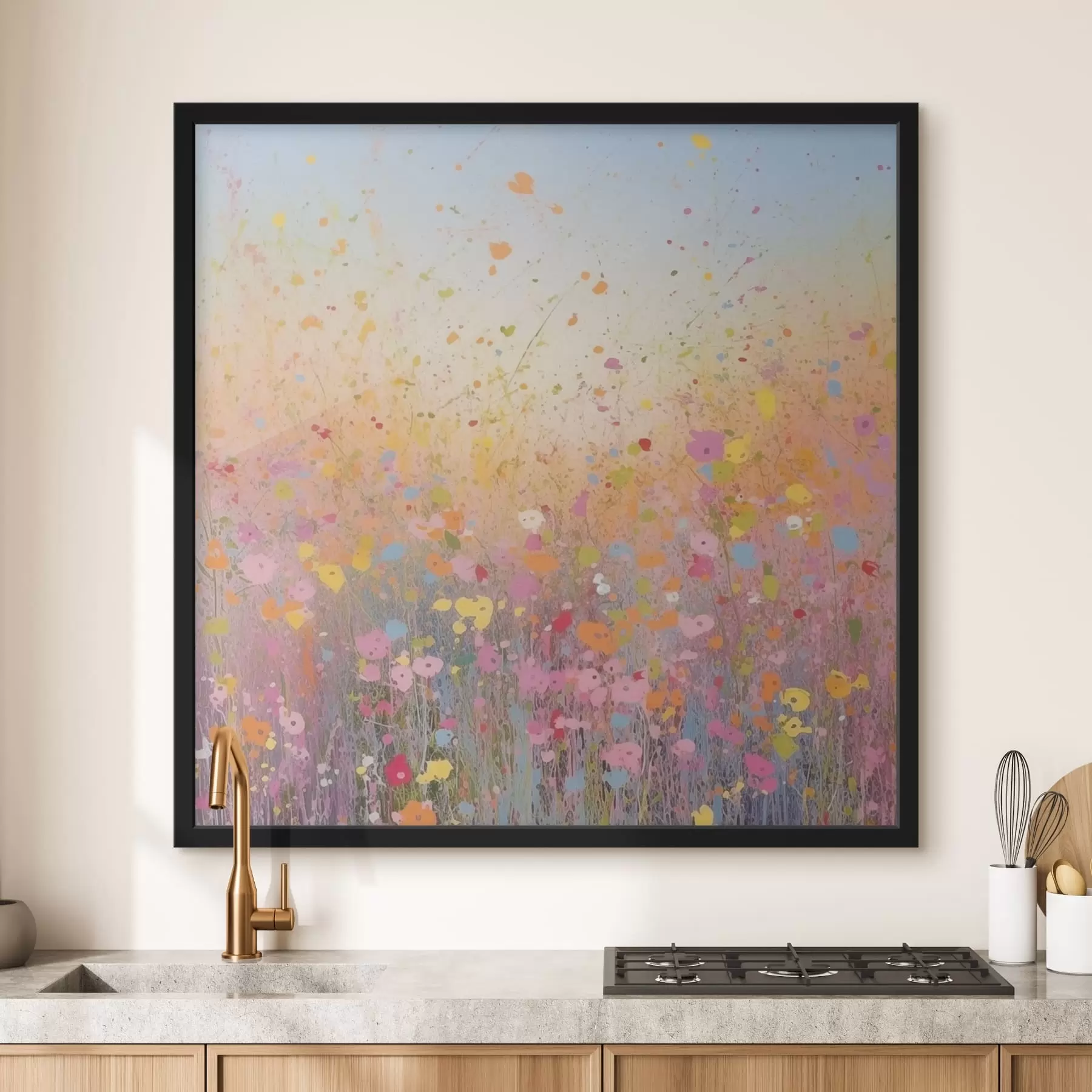 Fototapetai Spalvingos gėlės f41695