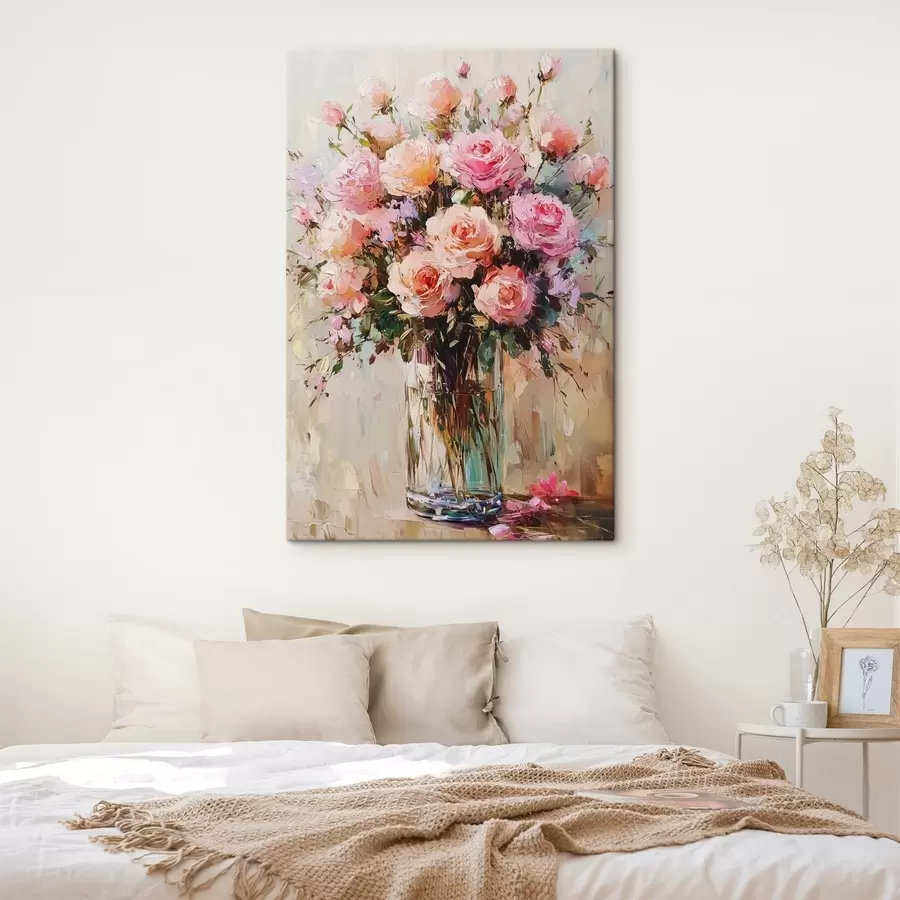 Paveikslėlis Gėlių puokštė aliejinių dažų stiliumi s41754