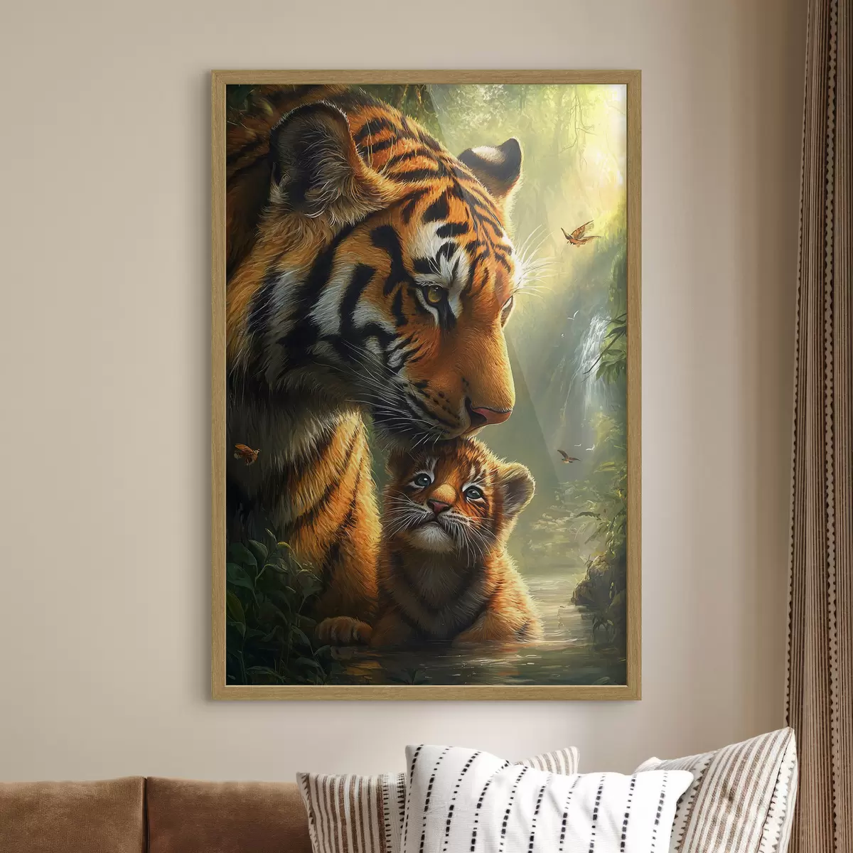 Plakatas Tigro globoje f41760