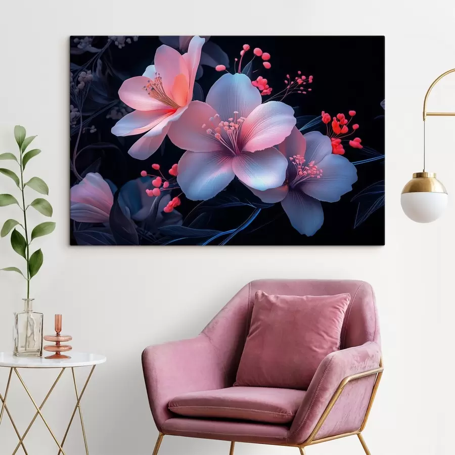 Paveikslėlis Lelijos su neoninių dažų imitacija s41857