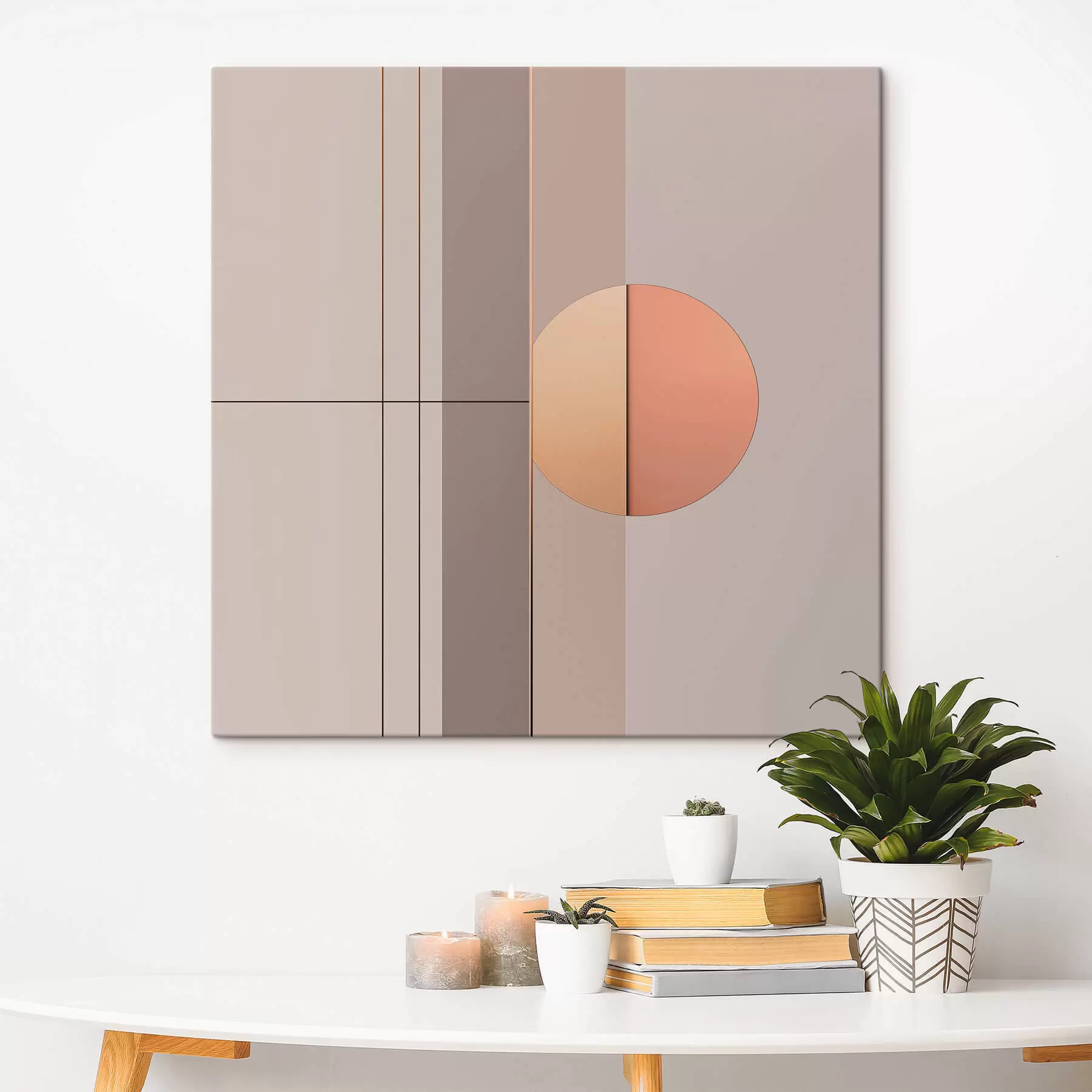 Fototapetai Abstrakcija su geometrinėmis figūromis s41359
