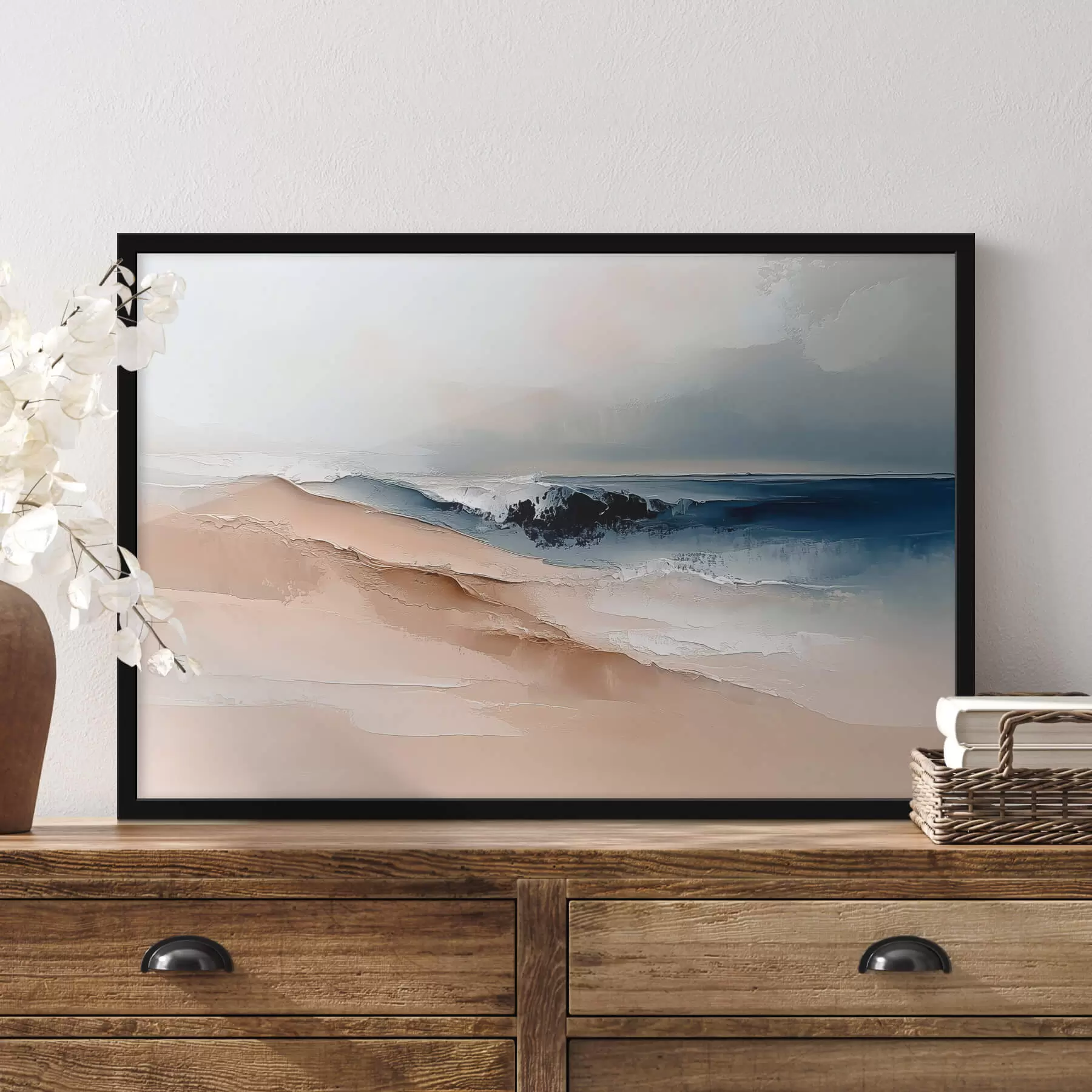 Fototapetai Abstraktus su vandenyno banga f41654