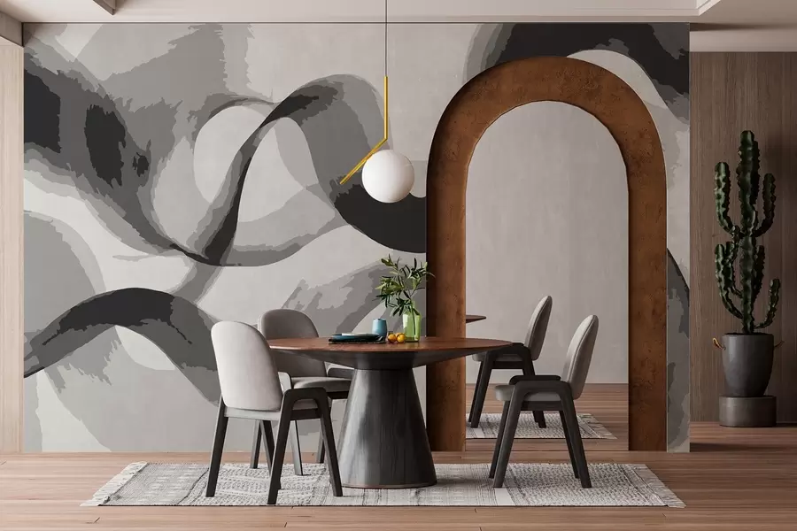 Fototapetai Abstrakčios bangos w02304