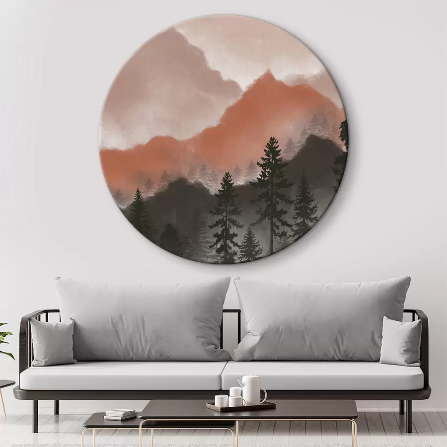 Paveikslėlis Abstraktūs akvarelės kalnai r36607v2