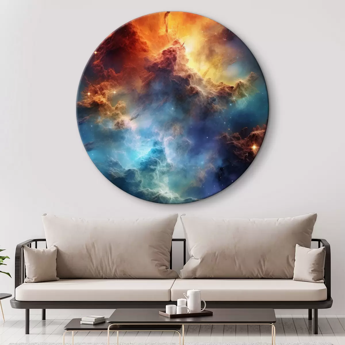 Apvalūs paveikslai Atmosfera, pasaulis ir gamtinė aplinka r35365