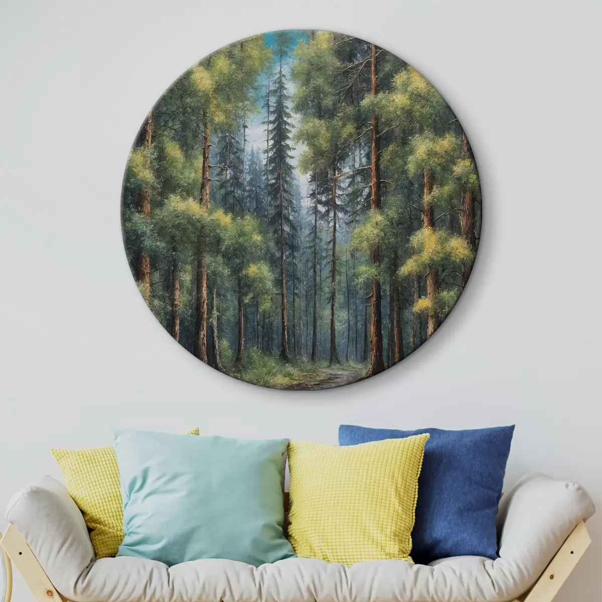 Apvalūs paveikslai Miško takas r37803