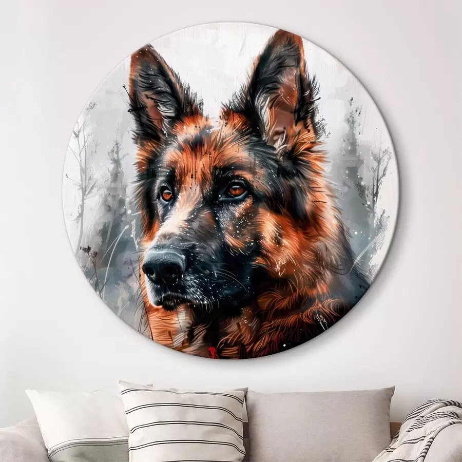 Fototapetai Vokiečių aviganio portretas r38995