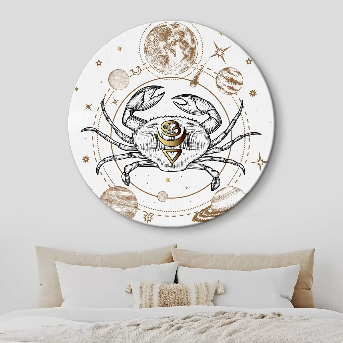 Apvalūs paveikslai Zodiako ženklas Vėžys r36197