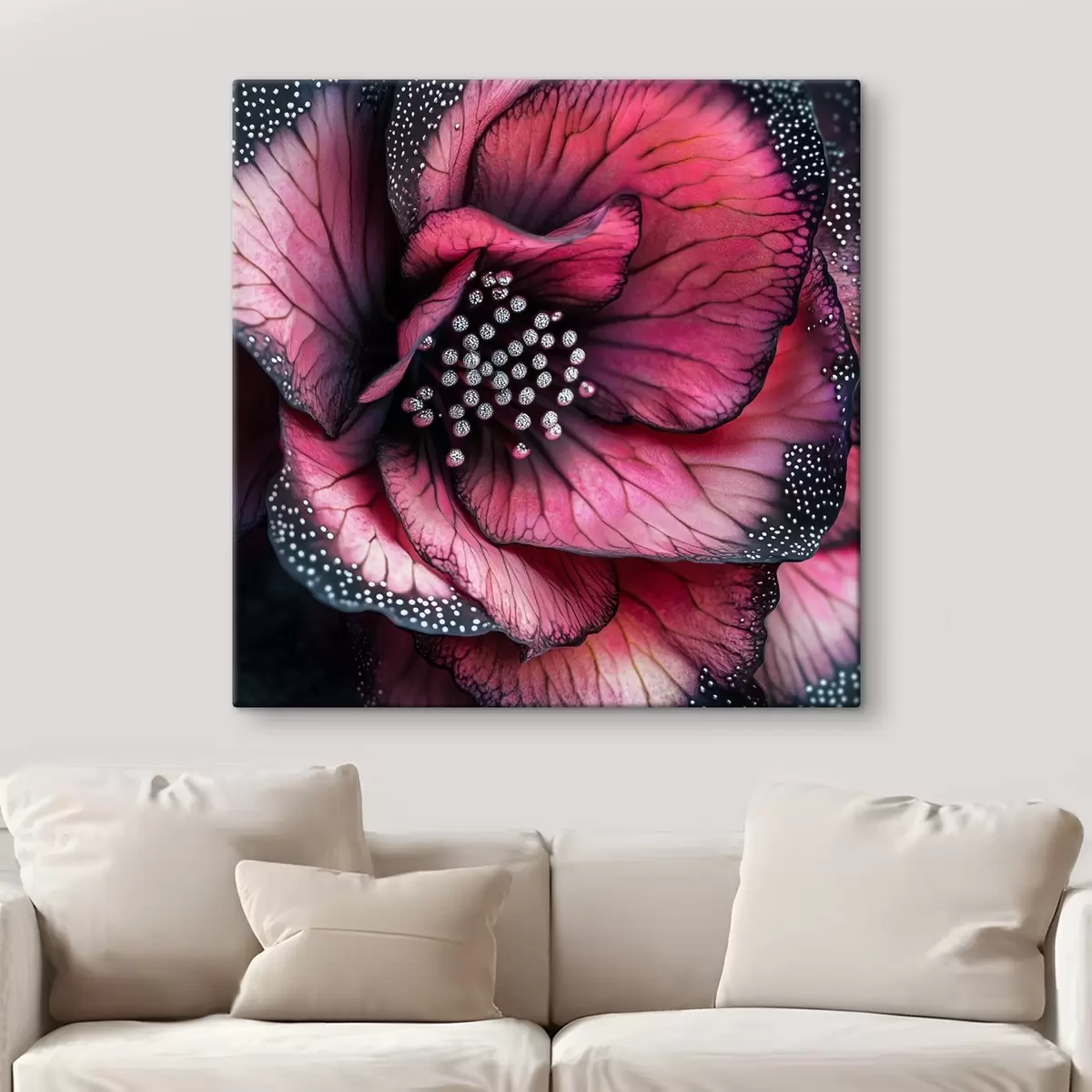 Paveikslėlis Prabangios raudonų ir rožinių atspalvių begonijos s41977