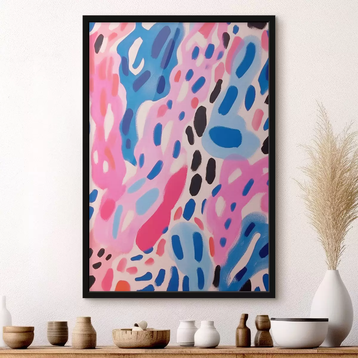 Plakatas Spalvinga abstrakcija f41806