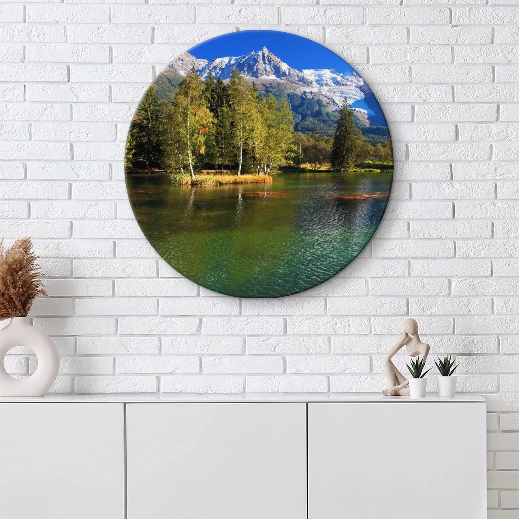 Paveikslėlis Vanduo, dangus ir kalnai r08443