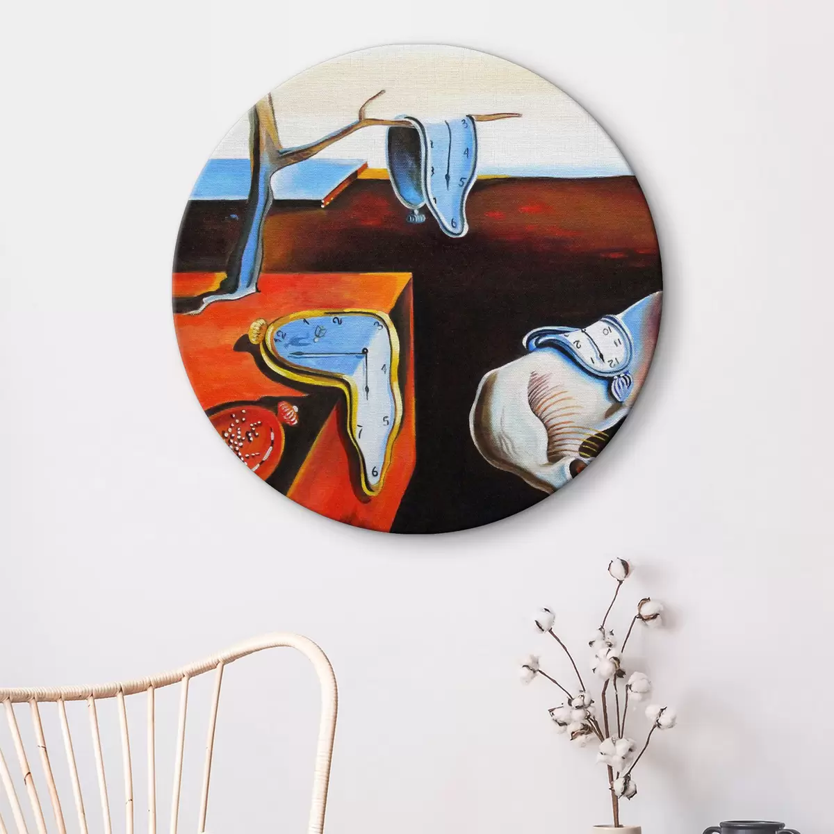 Apvalūs paveikslai Atminties išliekamumas, Salvadoras Dali r16070