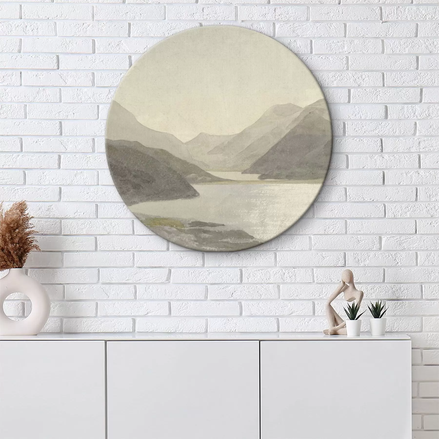Fototapetai Vanduo, dangus ir kalnai r32629