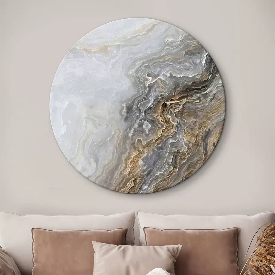 Fototapetai Pilkas marmuras su aukso gyslomis r36030