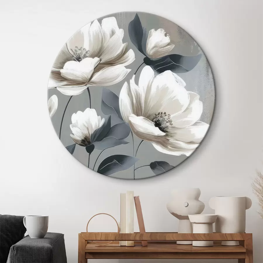 Fototapetai Trys baltos gėlės r37542