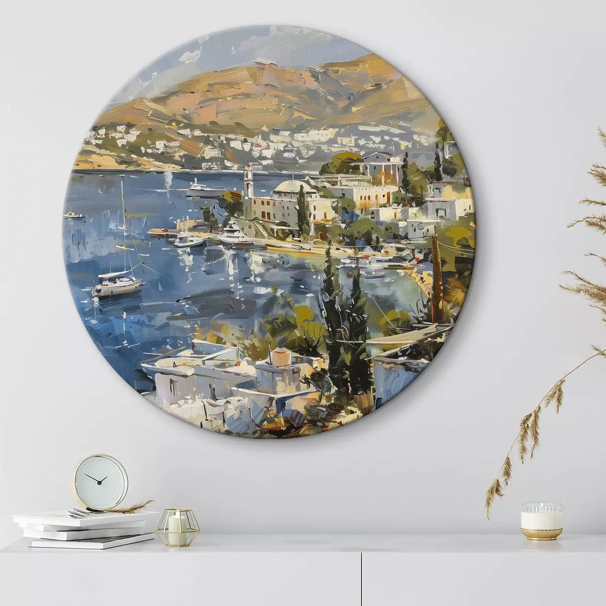 Apvalūs paveikslai Bodrumas, Turkijos pakrantės miestas r39907