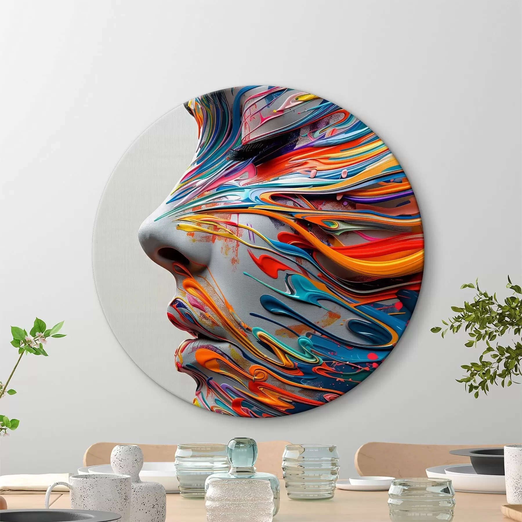 Paveikslėlis Veidas dažytas r40203