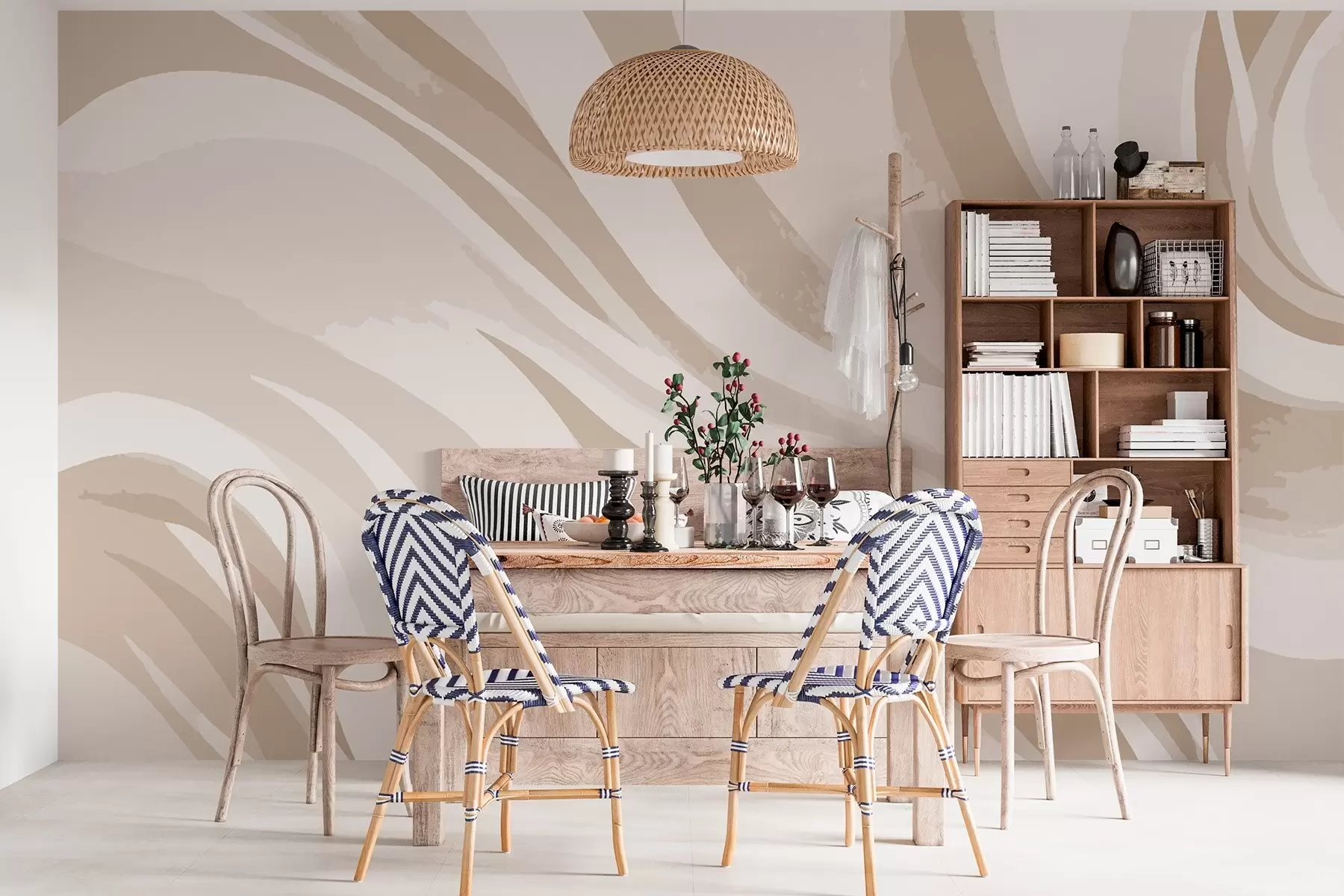 Fototapetai Abstrakčios bangos w02420v3