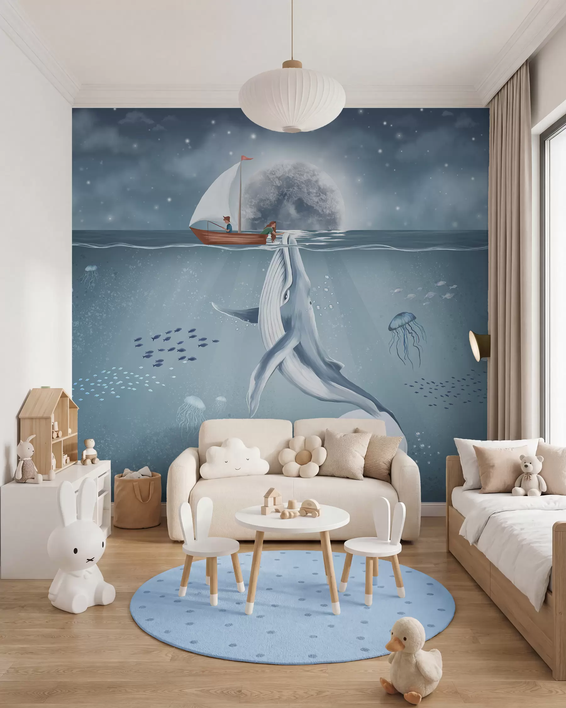 Fototapetai Susitikimas mėnesienoje w02476