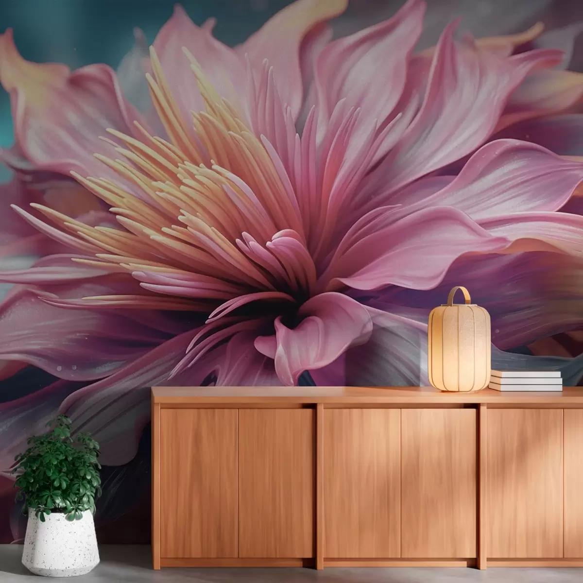 Fototapetai Didelė gėlė w08479