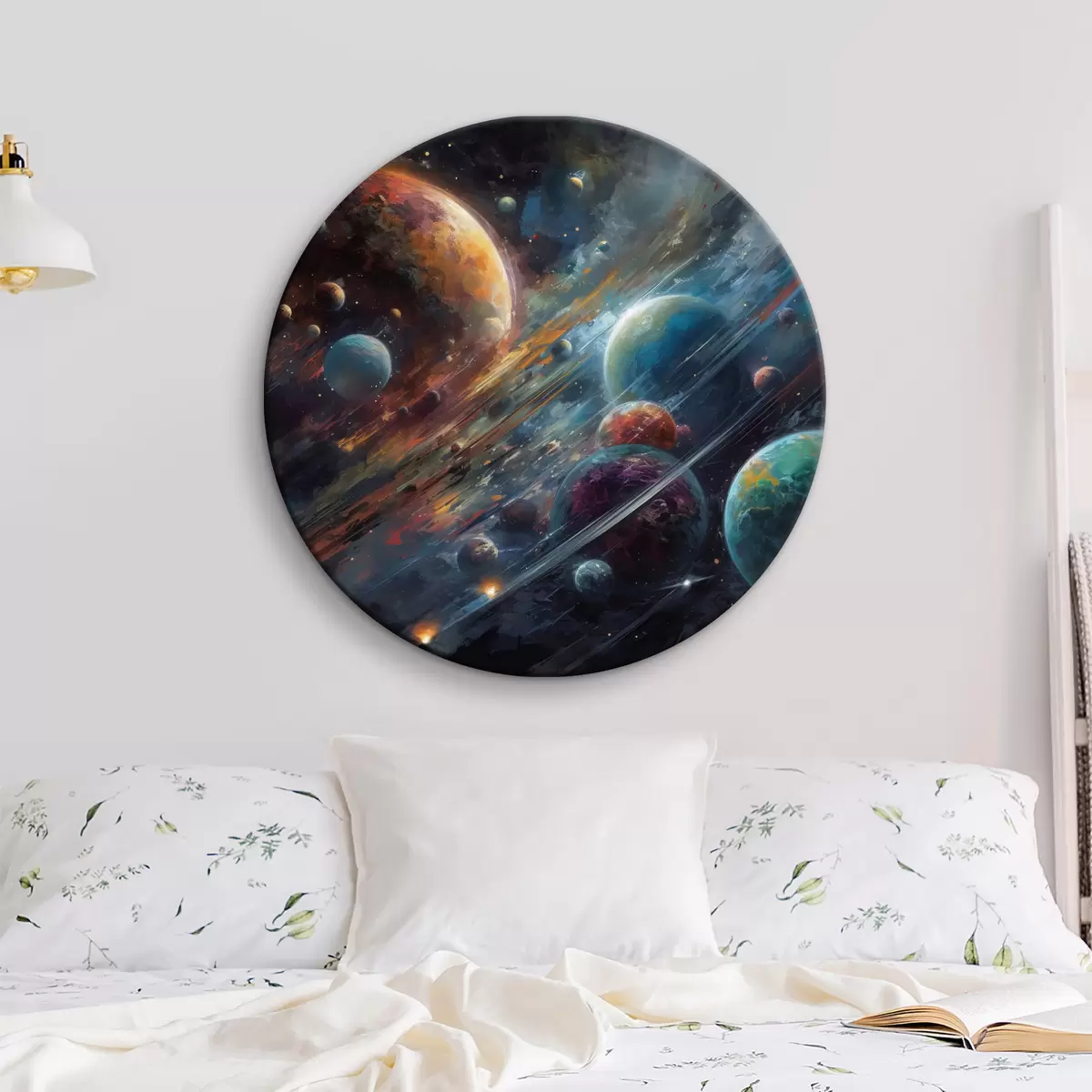 Apvalūs paveikslai Atmosfera, pasaulis ir gamta r32350