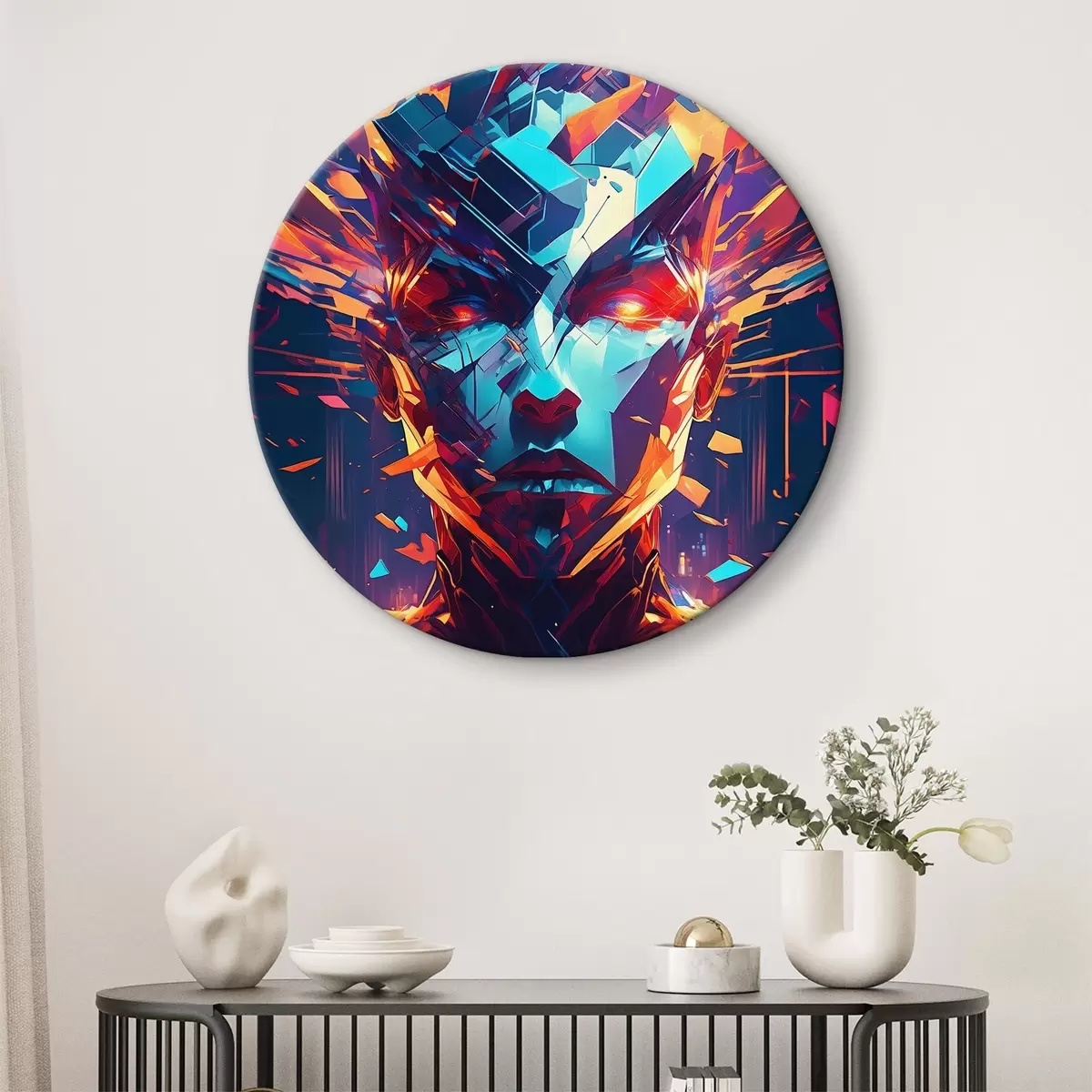 Apvalūs paveikslai Minčių sūkurys r39061 Apvalūs paveikslai Minčių sūkurys r39061