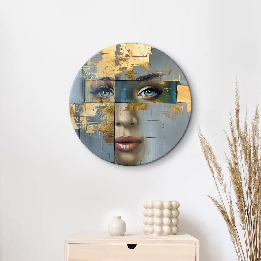 Fototapetai modernus abstraktus portretas r40240