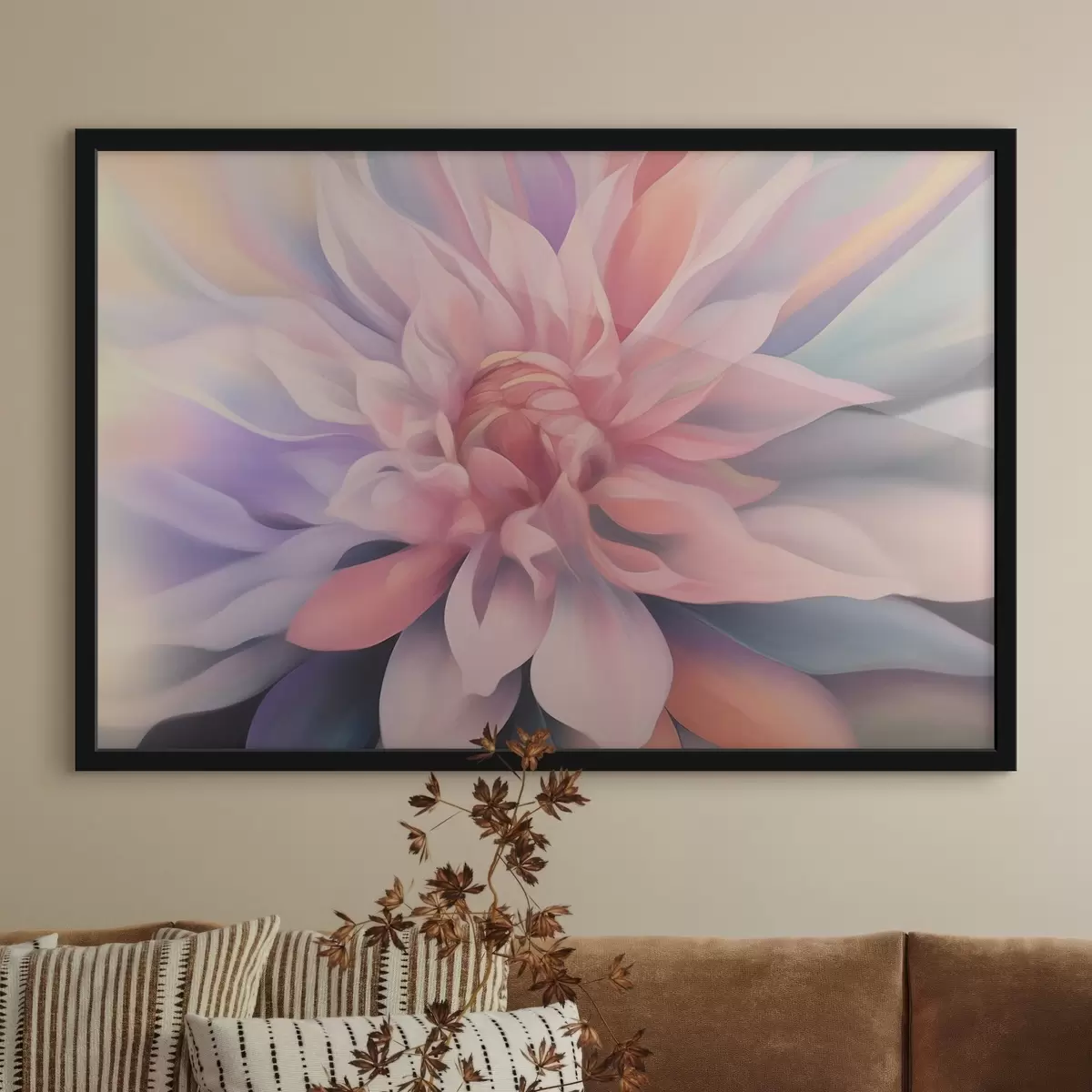 Plakatas Gėlė stambiu planu f37384