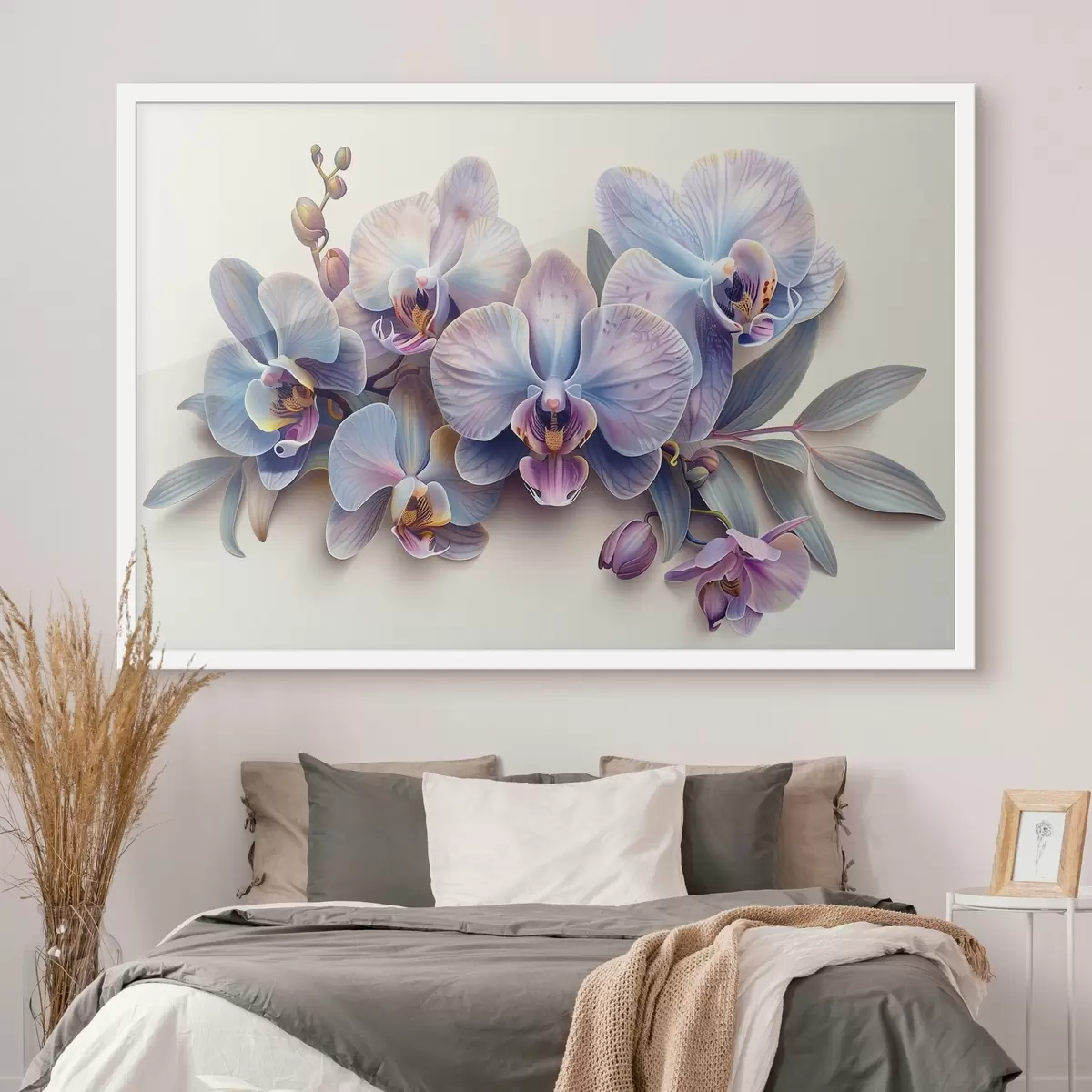 Plakatas Švelnūs švelnių pastelinių atspalvių žiedai f38702