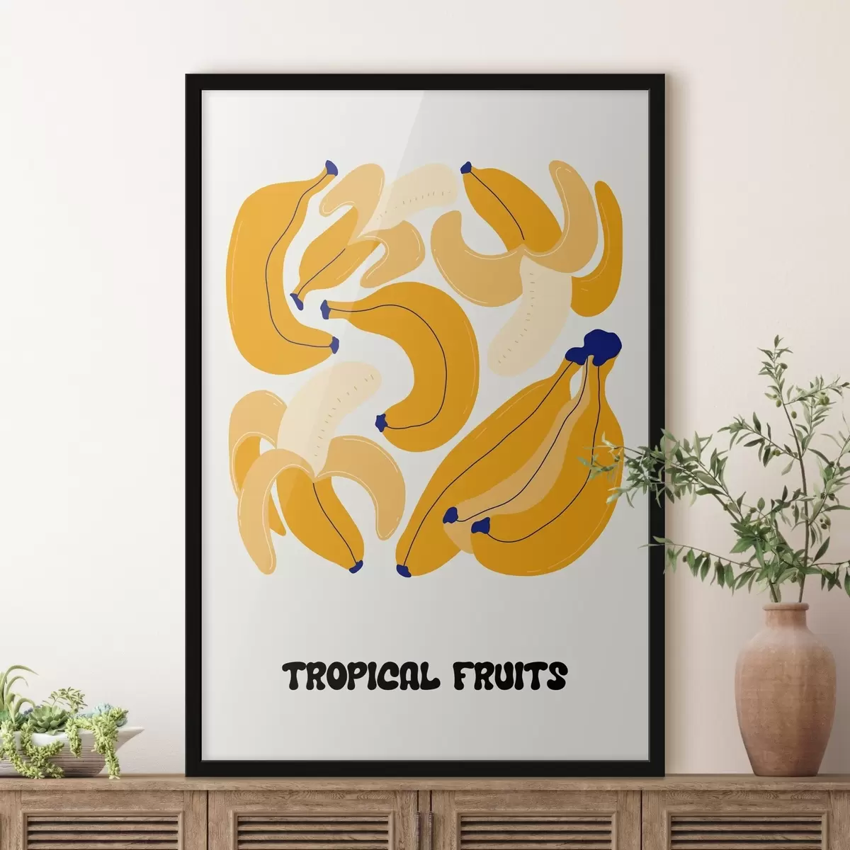 Plakatas Bananų kekė f36864