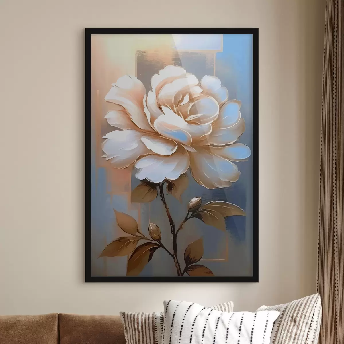 Plakatas Gėlės dažymas f37142