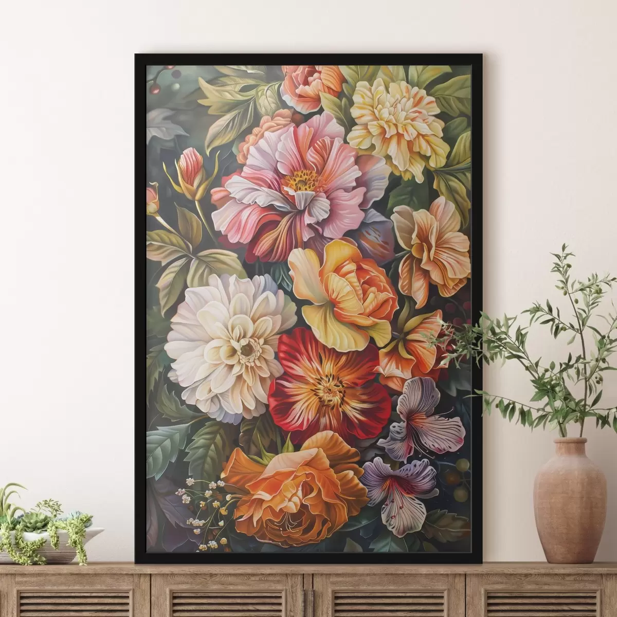 Plakatas Gėlės stambiu planu f37635