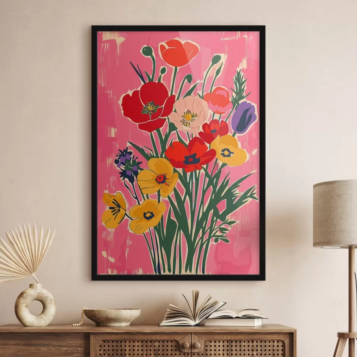 Plakatas Gėlės stambiu planu f38264