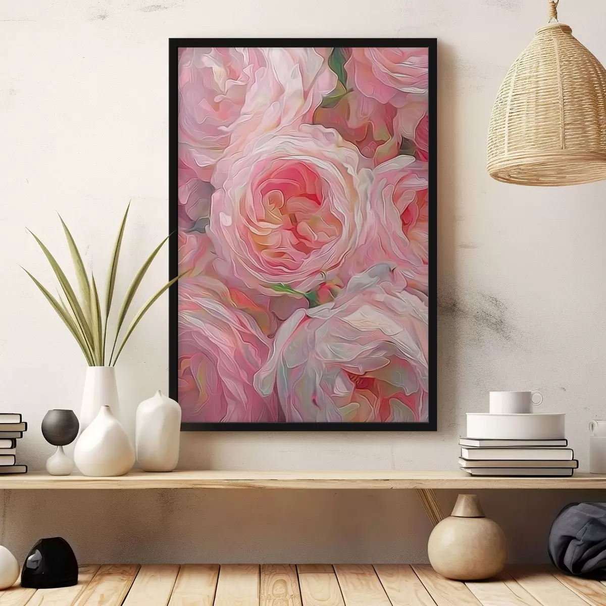 Plakatas Žydintis grožis švelniomis spalvomis f38870