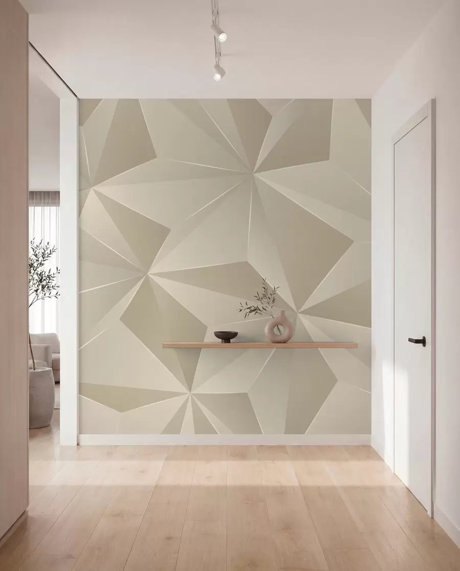 Fototapetai Smėlio spalvos geometrinis reljefas u42449