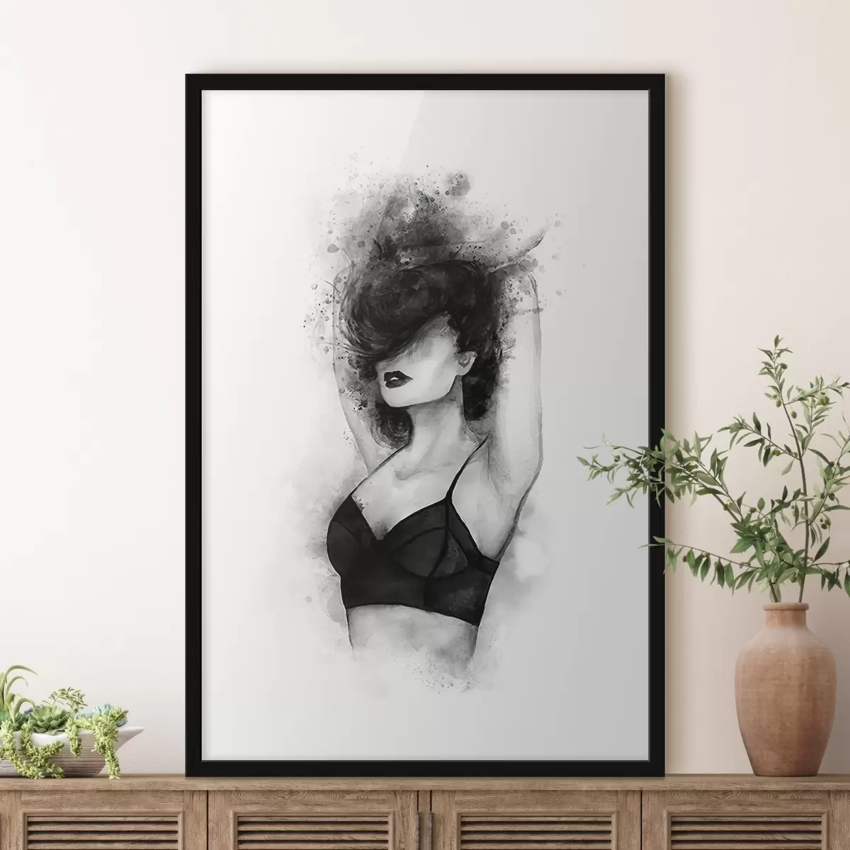 Plakatas Plaukų, rankų ir blykstės fotografavimas f21246